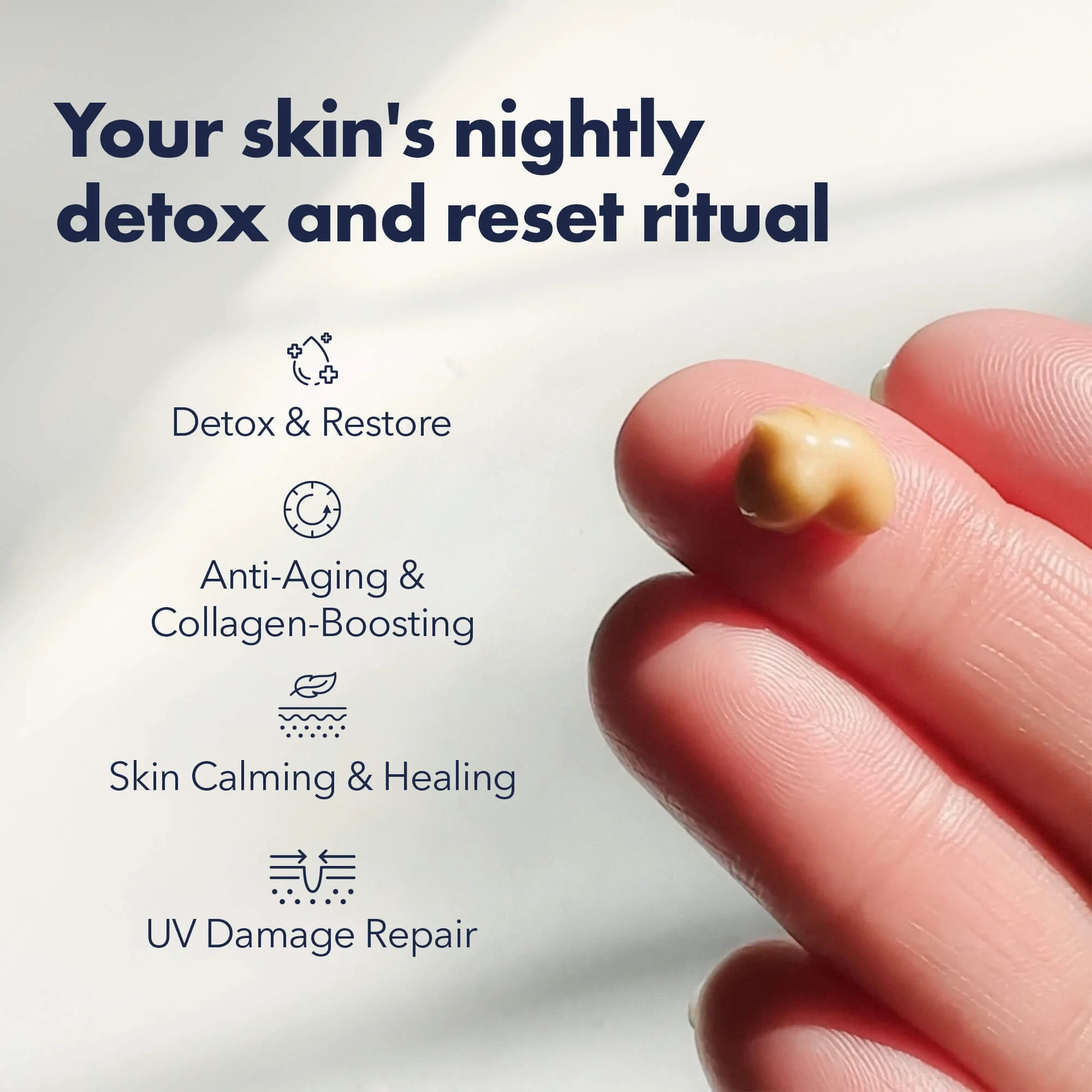 Wasabi Enzyme Collagen Night Cream - Image 4