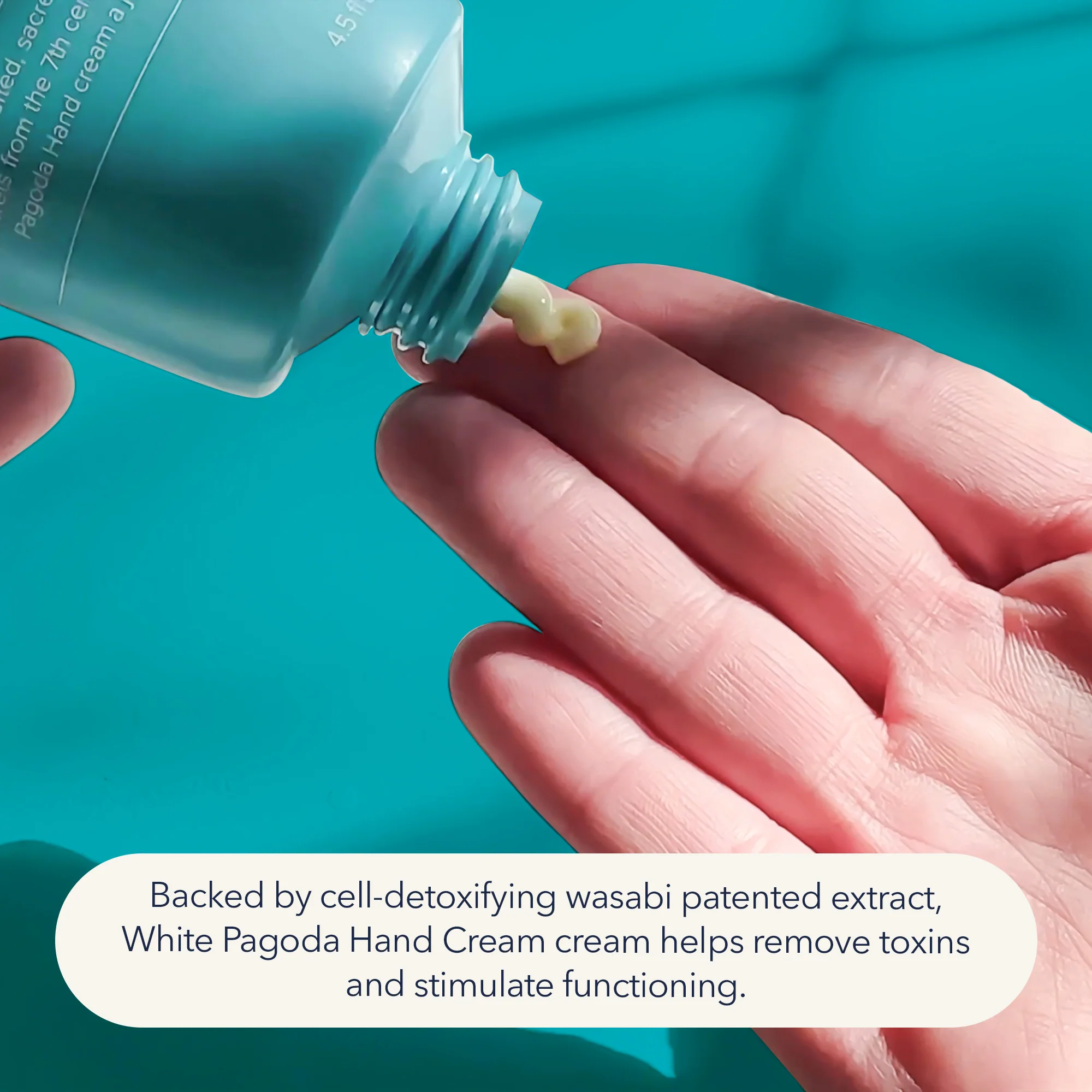 White Pagoda Hand Cream - Image 4